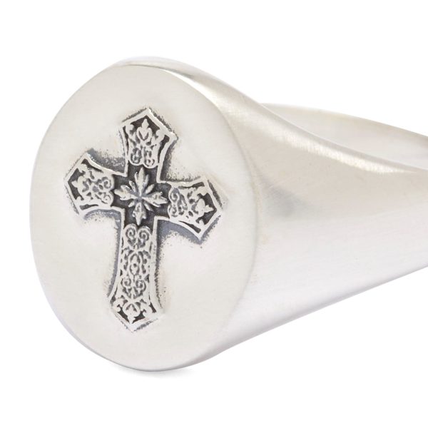 Serge DeNimes Gothic Cross Ring