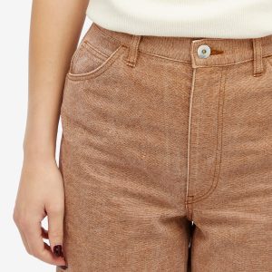 Auralee Washed Organic Canvas Pants