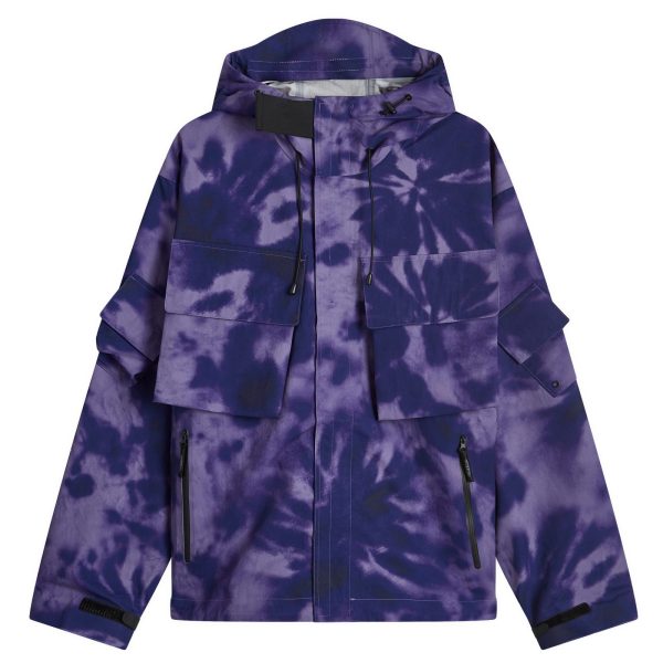 Boiler Room Tie Dye Shell Jacket