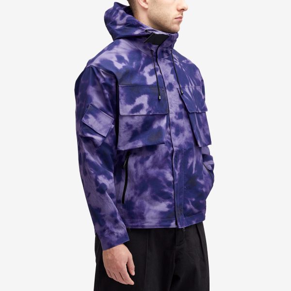 Boiler Room Tie Dye Shell Jacket