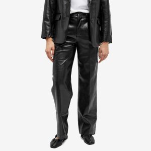 Anine Bing Carmen Recycled Leather Pant