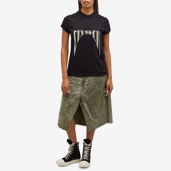 Rick Owens DRKSHDW Denim Midi Skirt