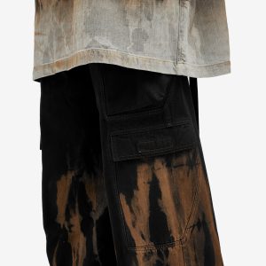 Rick Owens DRKSHDW Printed Baggy Jeans