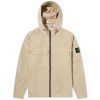 Stone Island Brushed Cotton Canvas Hooded Overshirt