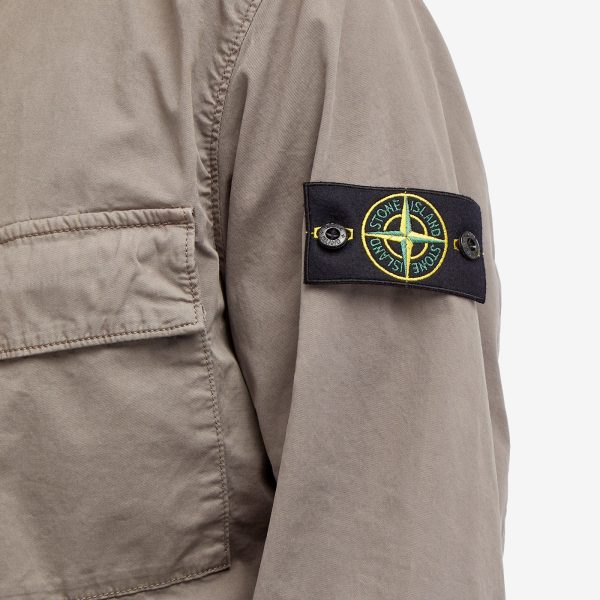 Stone Island Supima Cotton Twill Stretch-TC Hooded Jacket