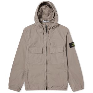 Stone Island Supima Cotton Twill Stretch-TC Hooded Jacket