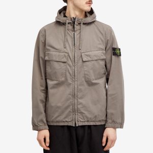 Stone Island Supima Cotton Twill Stretch-TC Hooded Jacket