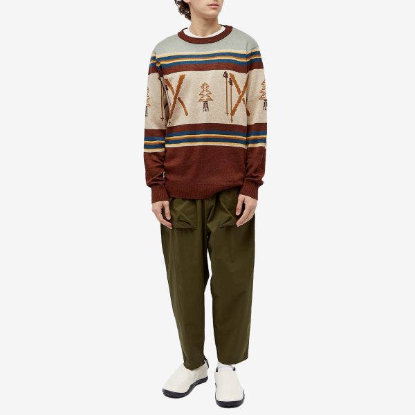 Kavu Highline Jacquard Crew Knit