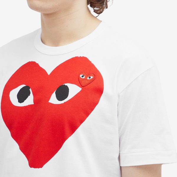 Comme des Garçons Play Oversized Heart T-Shirt