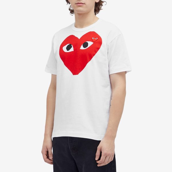 Comme des Garçons Play Oversized Heart T-Shirt