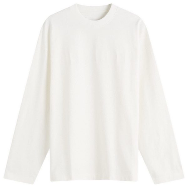 Jil Sander Long Sleeve Tonal Logo T-Shirt