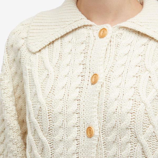 DUNST Unisex Fisherman Knit Cardigan