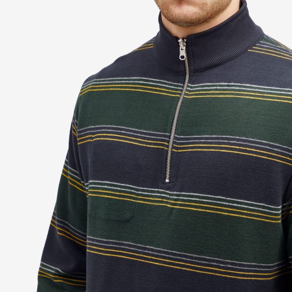 Oliver Spencer Reversible Half Zip Sweatshirt