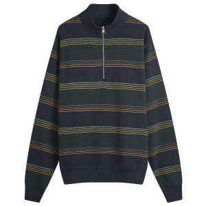 Oliver Spencer Reversible Half Zip Sweatshirt