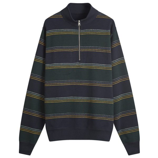 Oliver Spencer Reversible Half Zip Sweatshirt