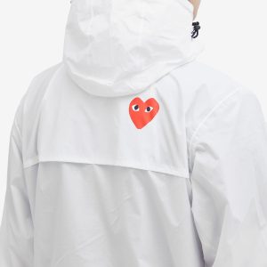 Comme des Garçons Play x K-Way Full Zip Packable Jacket