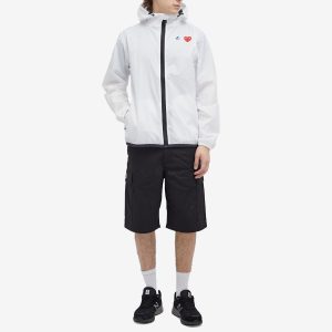 Comme des Garçons Play x K-Way Full Zip Packable Jacket