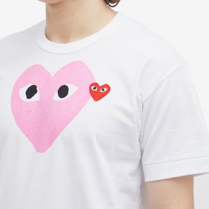 Comme des Garçons Play Red Heart Colour Heart T-Shirt