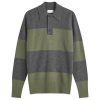 Oliver Spencer Knitted Polo Shirt