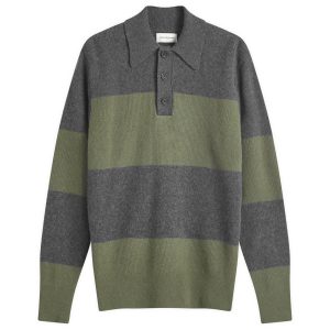 Oliver Spencer Knitted Polo Shirt