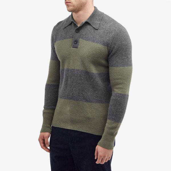 Oliver Spencer Knitted Polo Shirt