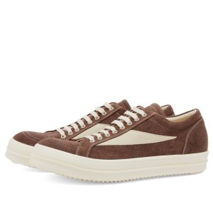 Rick Owens DRKSHDW Moleskin Vintage Sneakers