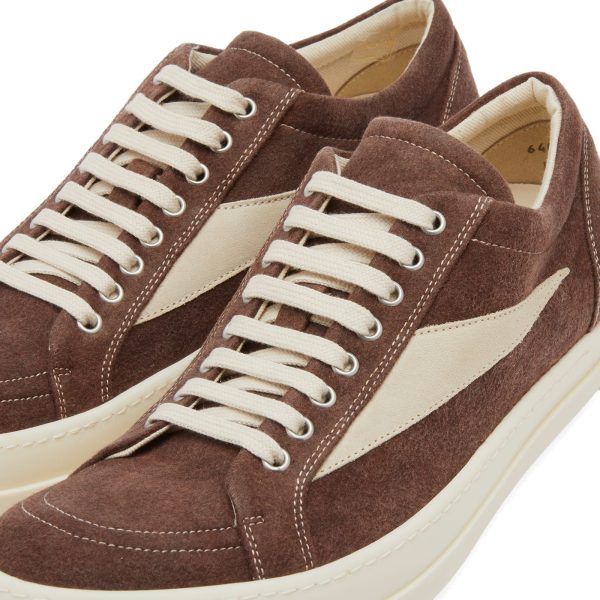 Rick Owens DRKSHDW Moleskin Vintage Sneakers