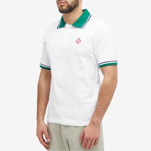 Casablanca Pique Logo Polo