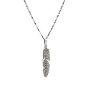 Serge DeNimes Ethereal Feather Necklace