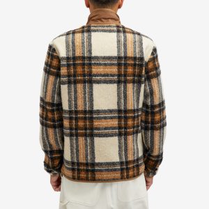 Moncler Check Fleece Jacket