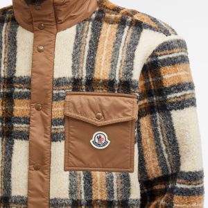 Moncler Check Fleece Jacket