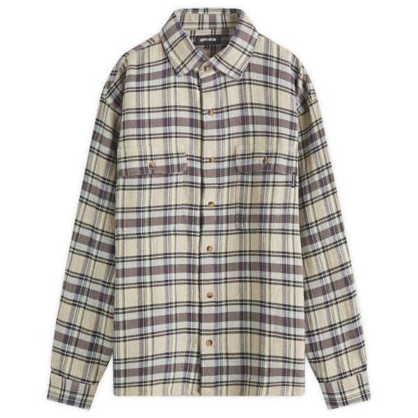 Fucking Awesome Rusty Plaid Flannel Shirt