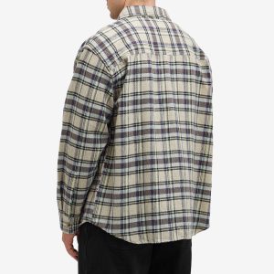 Fucking Awesome Rusty Plaid Flannel Shirt