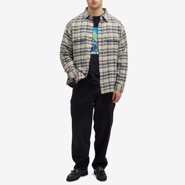 Fucking Awesome Rusty Plaid Flannel Shirt