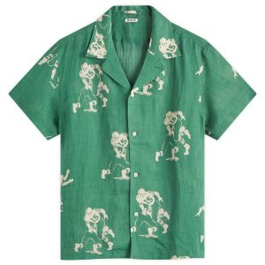 BODE Football Silhouette Vacation Shirt