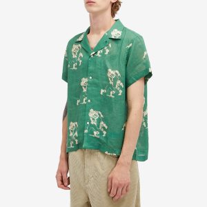 BODE Football Silhouette Vacation Shirt