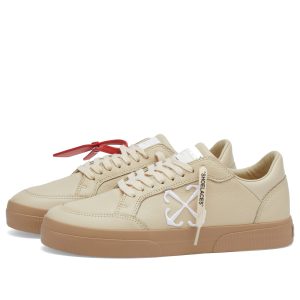 Off-White New Low Vulcanized Leather Sneaker