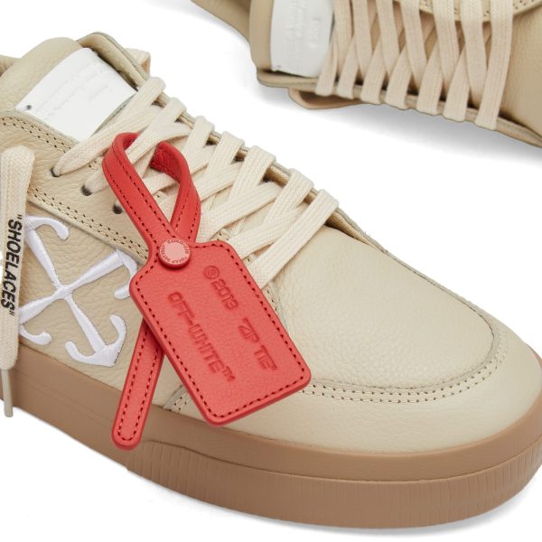 Off-White New Low Vulcanized Leather Sneaker