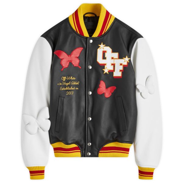 Off White 2013 Leather Varsity