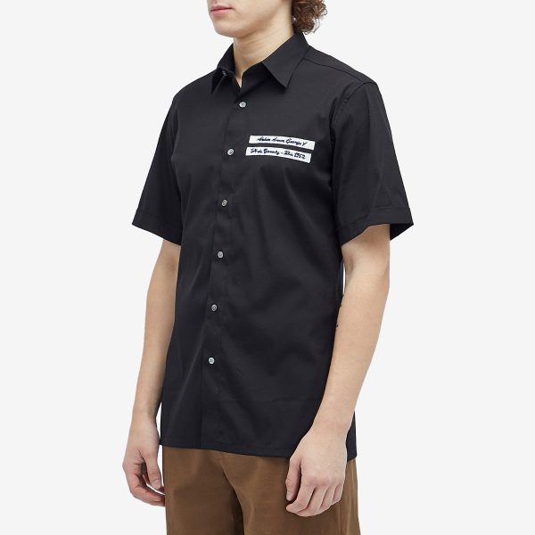 Givenchy Short Sleeve Military Shirt