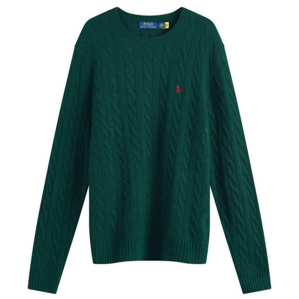 Polo Ralph Lauren Wool Cashmere Cable Knit Jumper