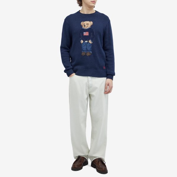 Polo Ralph Lauren Flag Bear Knit Jumper