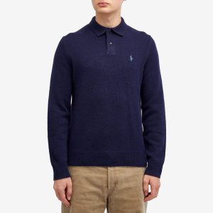 Polo Ralph Lauren Lambswool Knitted Long Sleeve Polo