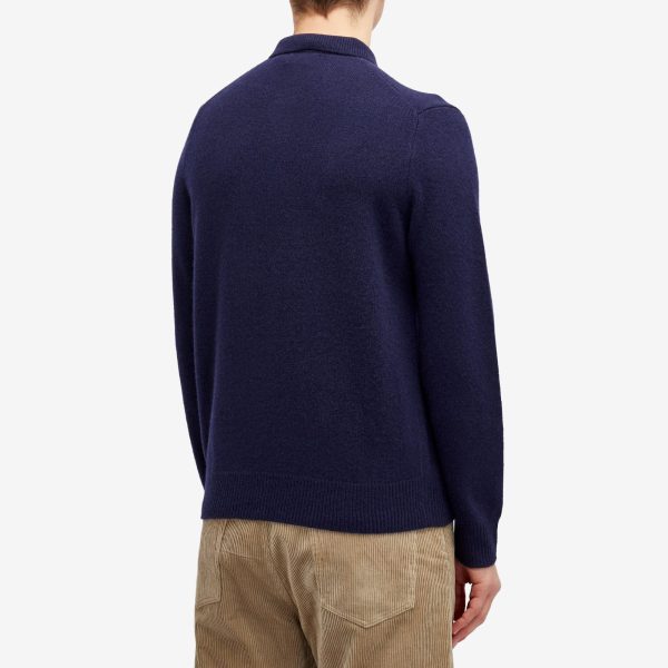 Polo Ralph Lauren Lambswool Knitted Long Sleeve Polo