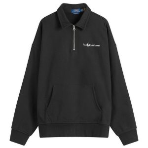 Polo Ralph Lauren Logo Quarter Zip Sweatshirt