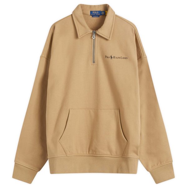 Polo Ralph Lauren Logo Quarter Zip Sweatshirt