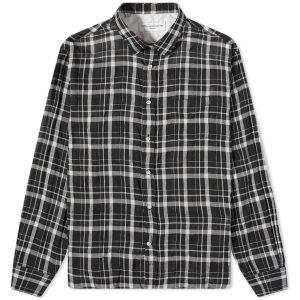 Officine Generale Lipp Japanese Cotton Check Shirt