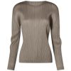 Pleats Please Issey Miyake Long Sleeve Pleats Crew Top