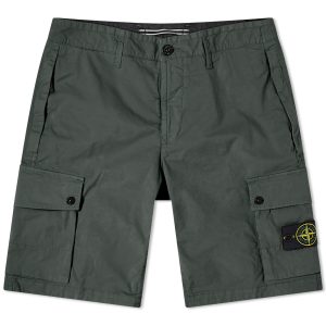 Stone Island Supima Cotton Cargo Shorts