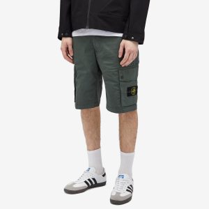 Stone Island Supima Cotton Cargo Shorts